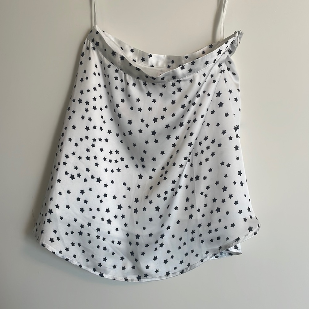 White skirt by Superdown